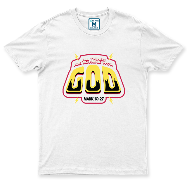 C.Spandex Shirt: All Things Are Possible