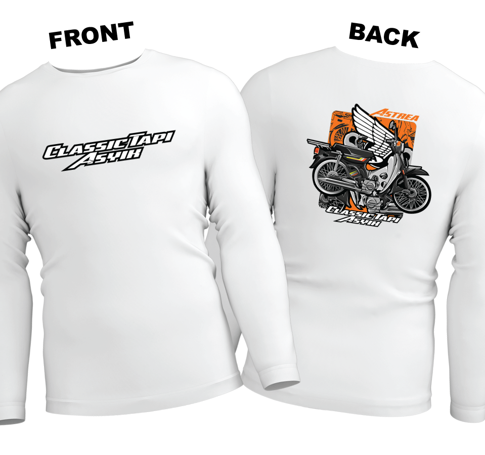 Long Sleeve Drifit Shirt: Astrea (Front and Back)