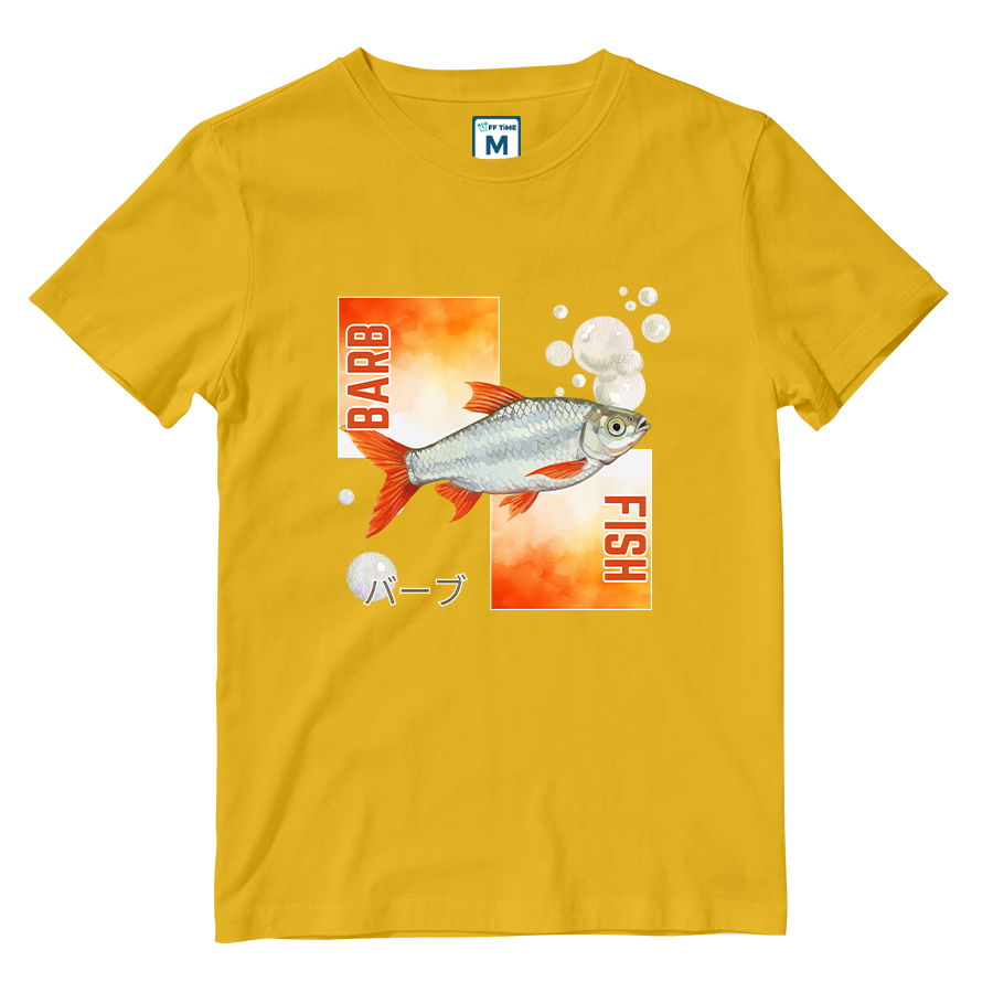 Cotton Shirt: BARB FISH