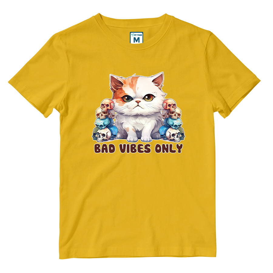 Cotton Shirt: Bad Vibes