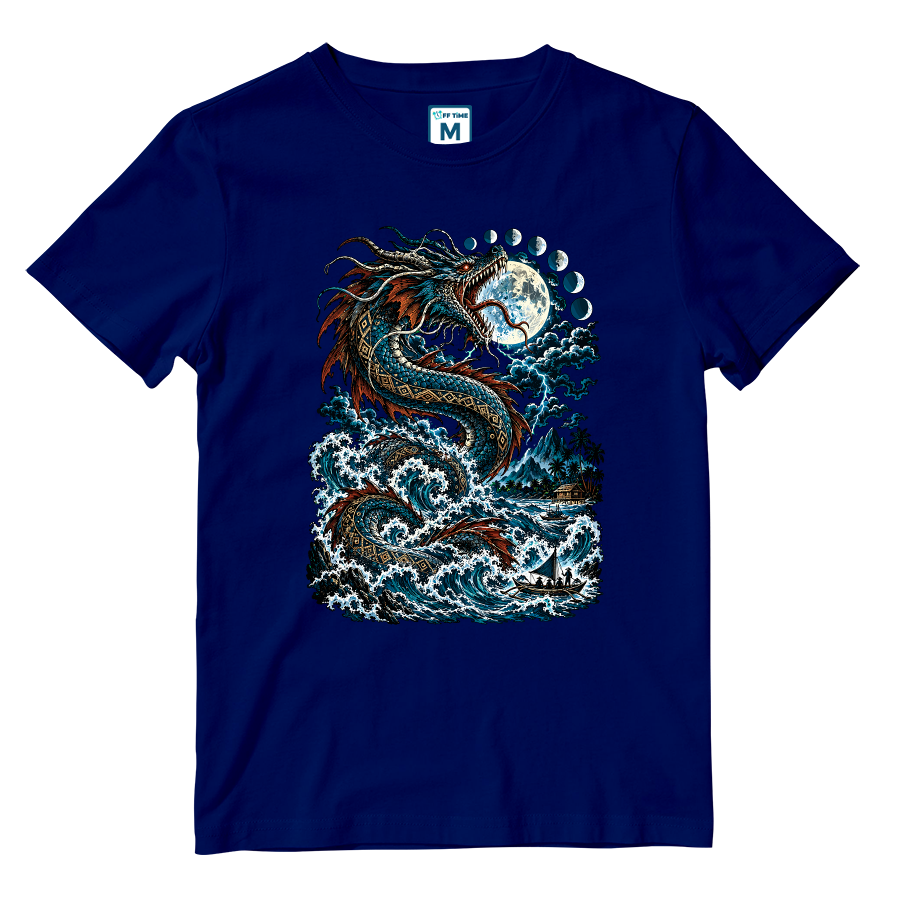 Cotton Shirt: Bakunawa Moon