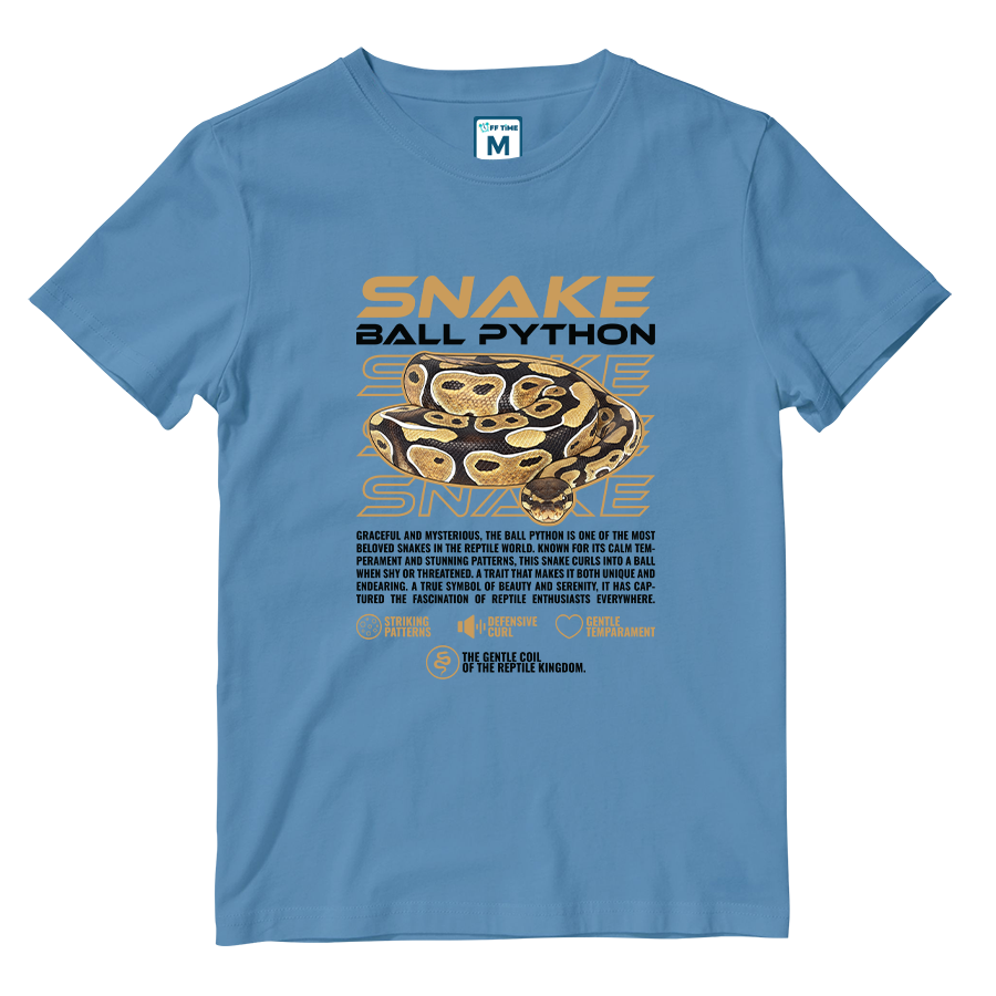 Cotton Shirt: Ball Python