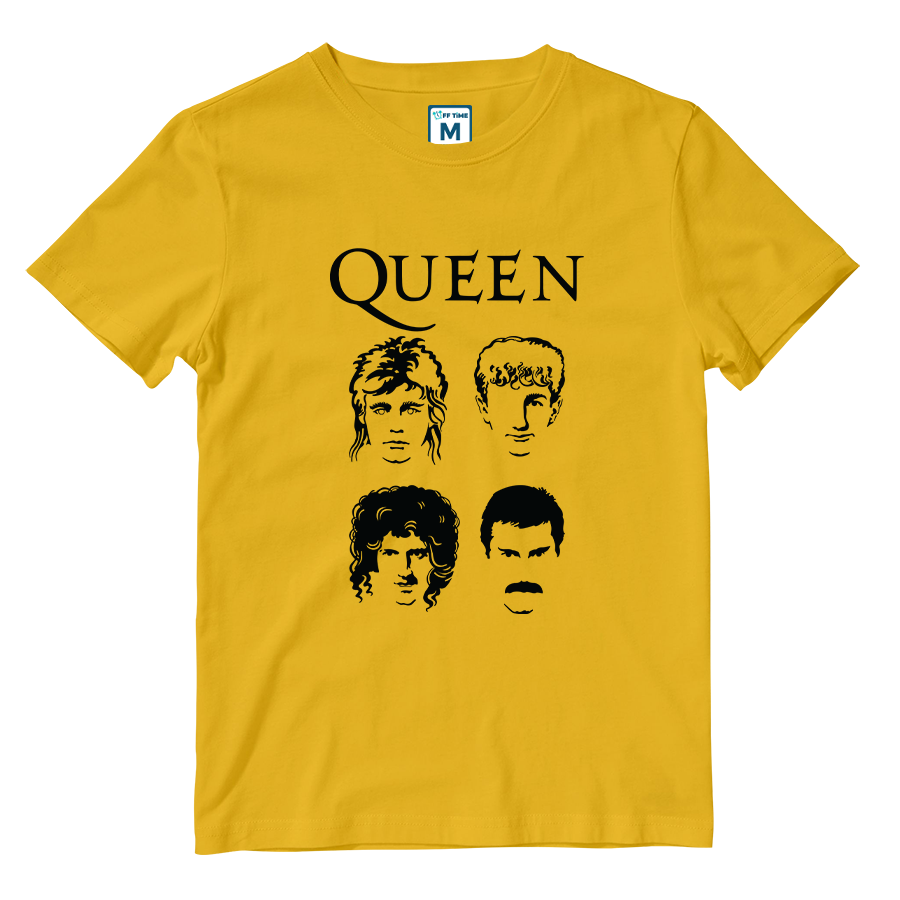 Cotton Shirt: Band Silhouette