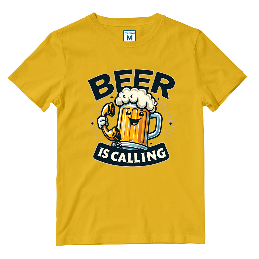 Cotton Shirt: Beer Calling