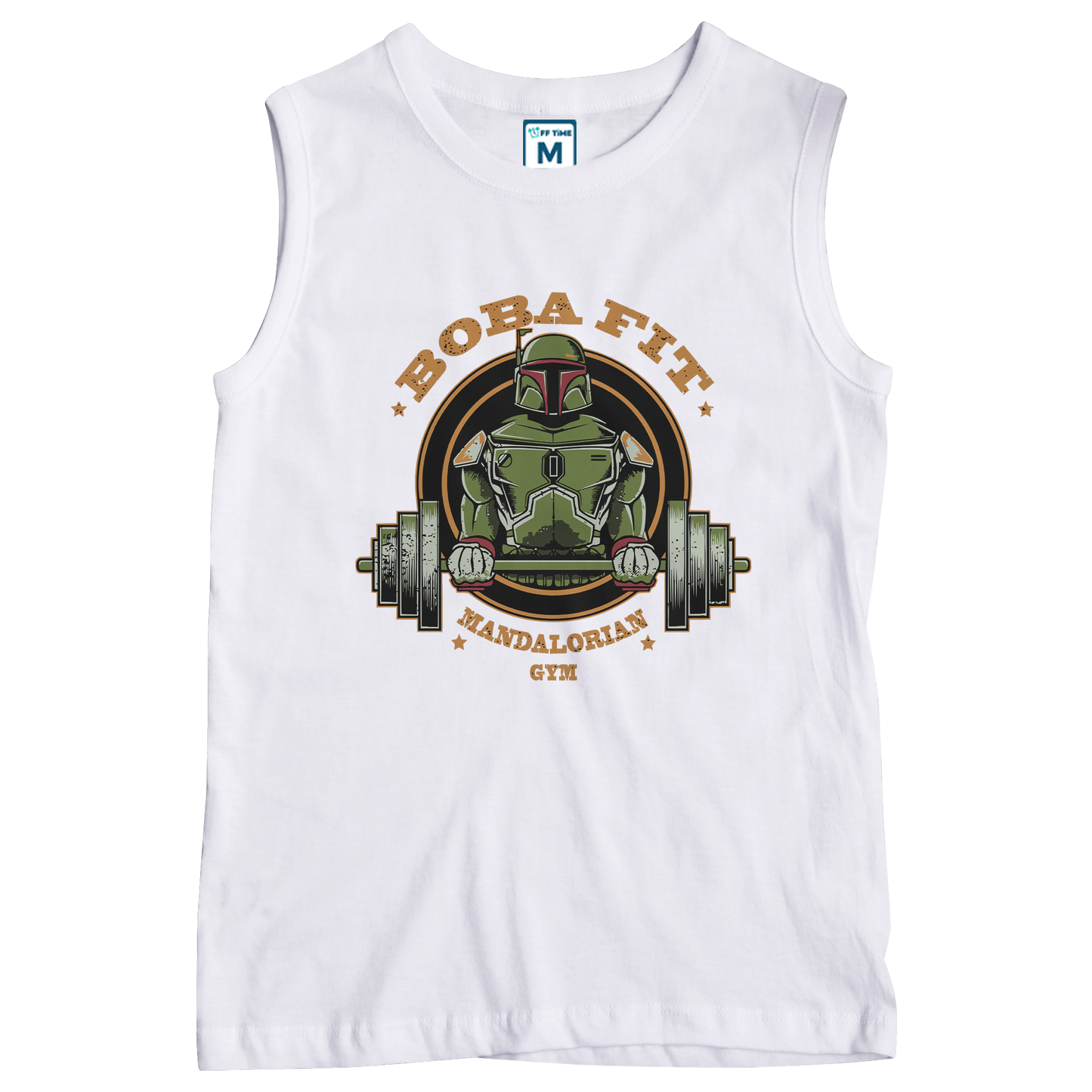 Sleeveless Drifit Shirt: Boba Fit