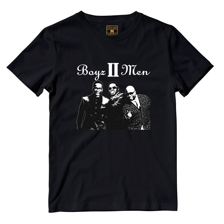 Cotton Shirt: Boyz-II Men B&W