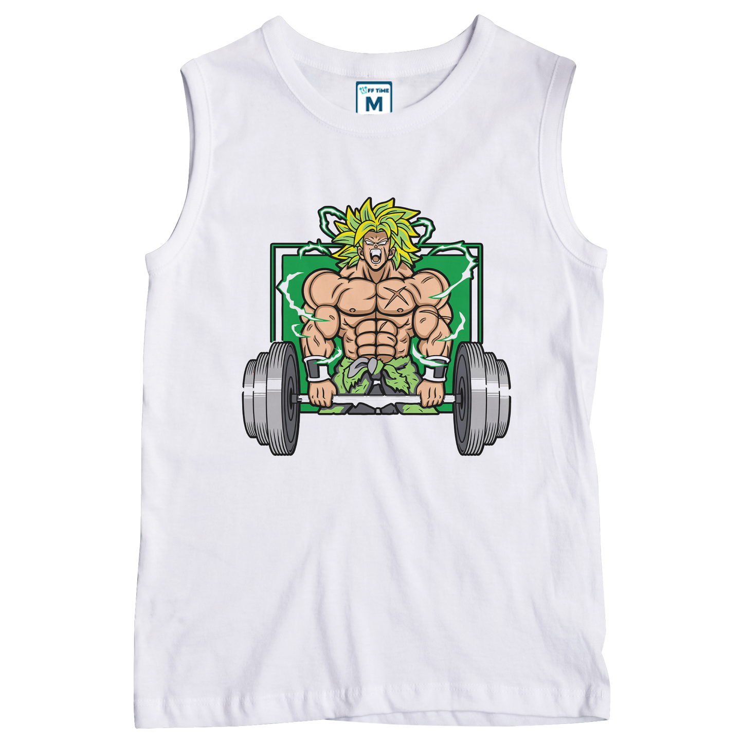 Sleeveless Drifit Shirt: Broly Gym