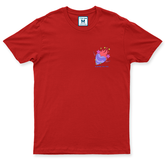 C.Spandex Shirt: Burning For You Pocket
