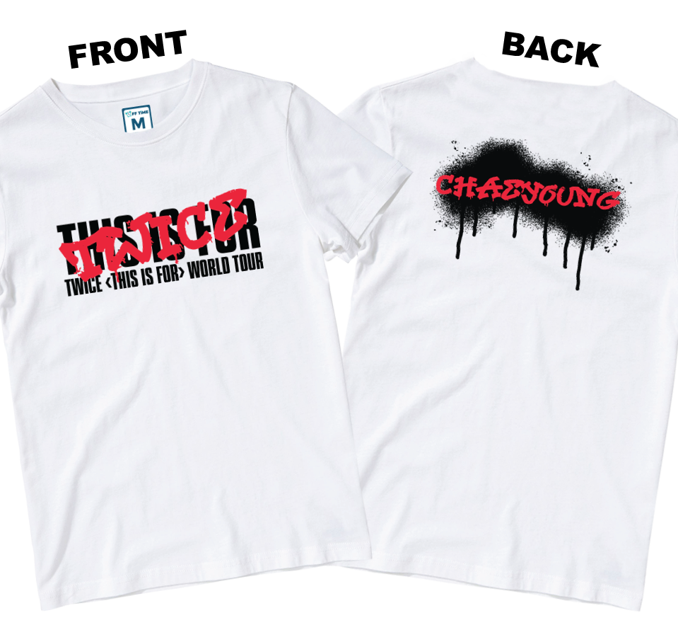 Cotton Shirt: Chaeyoung (Front and Back)
