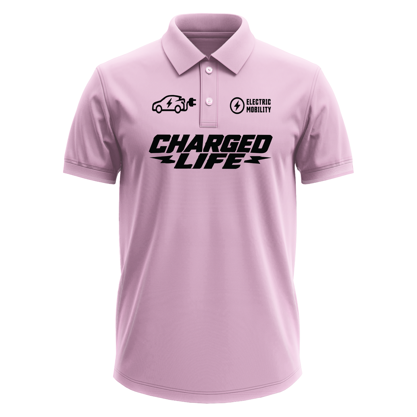 Drifit Polo Shirt: Charged Life