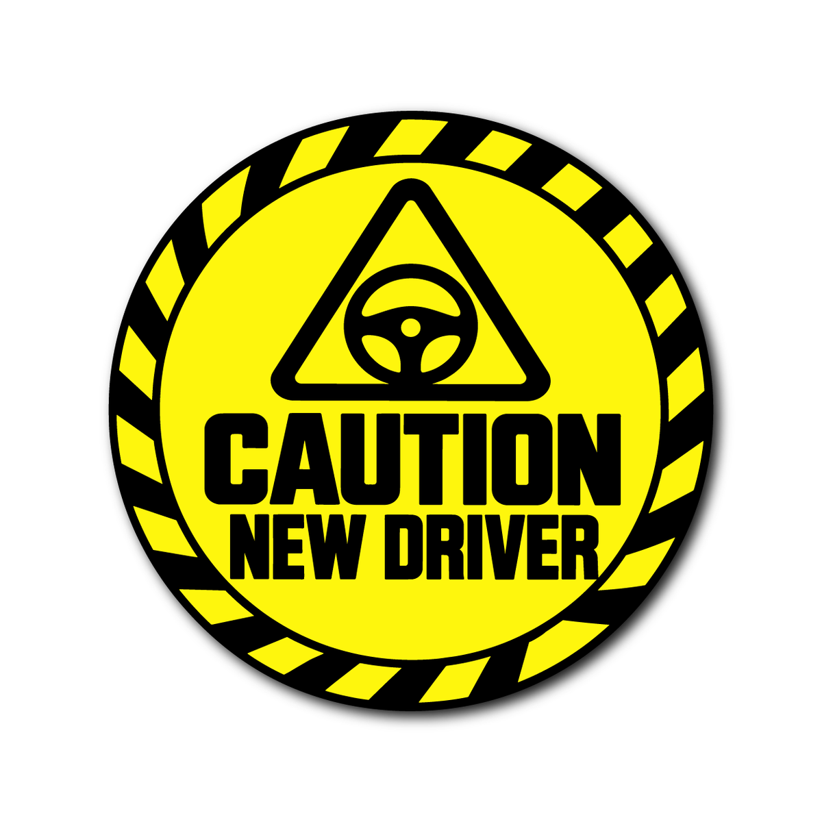 Acrylic Vehicle Badge: New Driver
