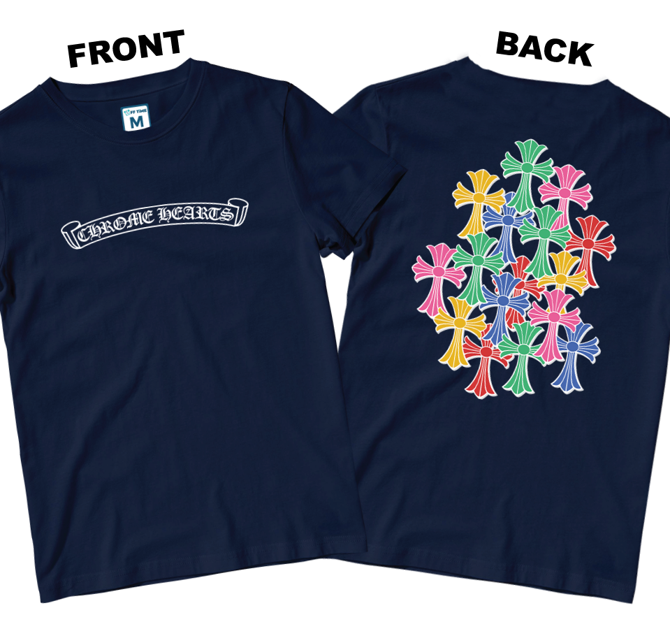 Cotton Shirt: Classic Cross (Front and Back)
