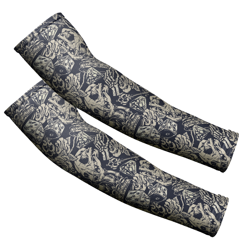 Arm Sleeves: Crown Tattoo