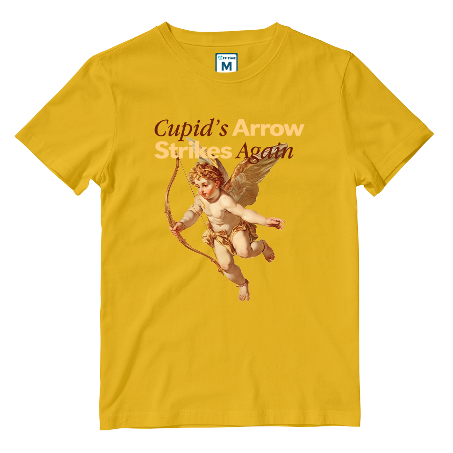 Cotton Shirt: Cupid's Arrow Strikes Again