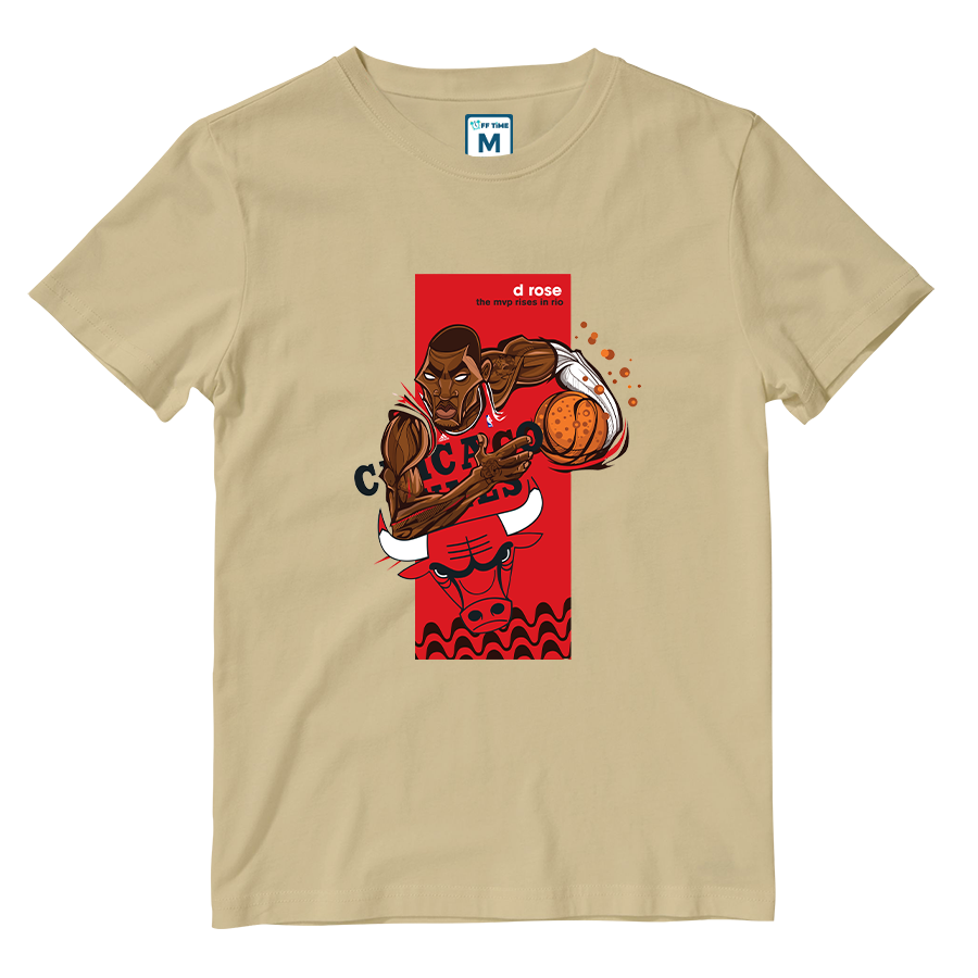Cotton Shirt: DRose Bulls NBA