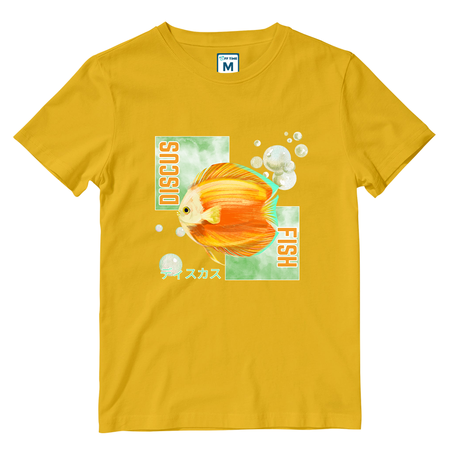 Cotton Shirt: DISCUS FISH