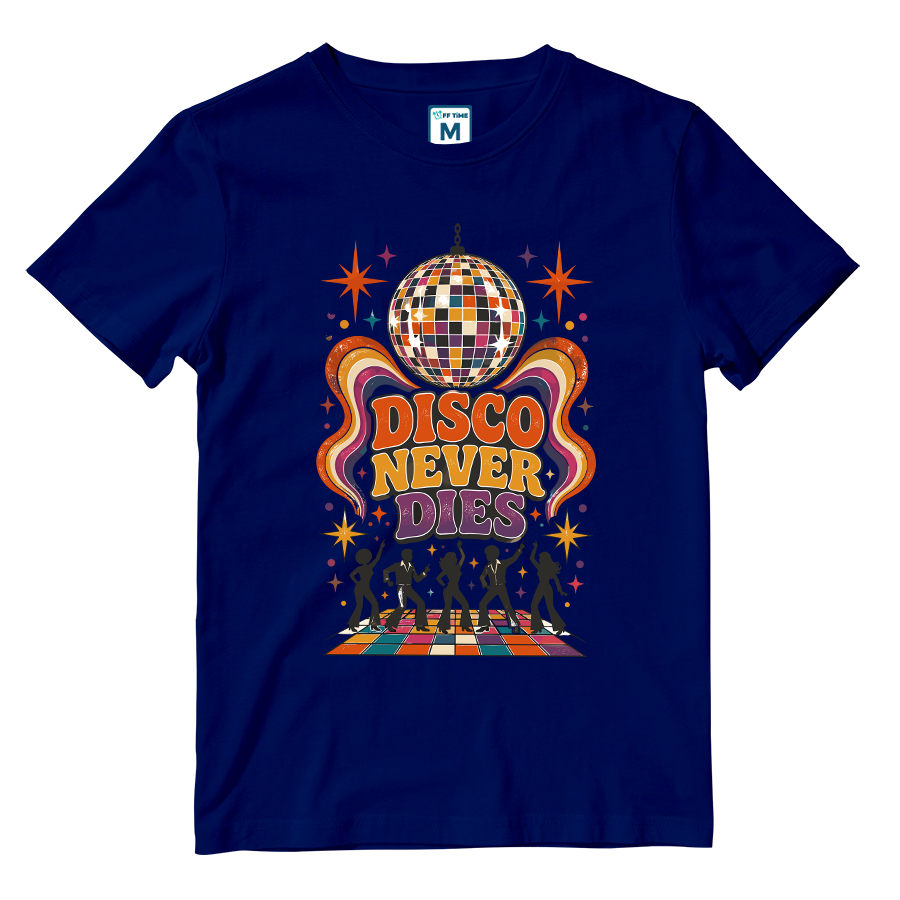Cotton Shirt: Disco Never