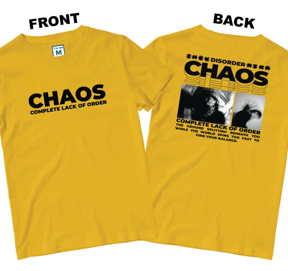 Cotton Shirt: Disorder (Front and Back)