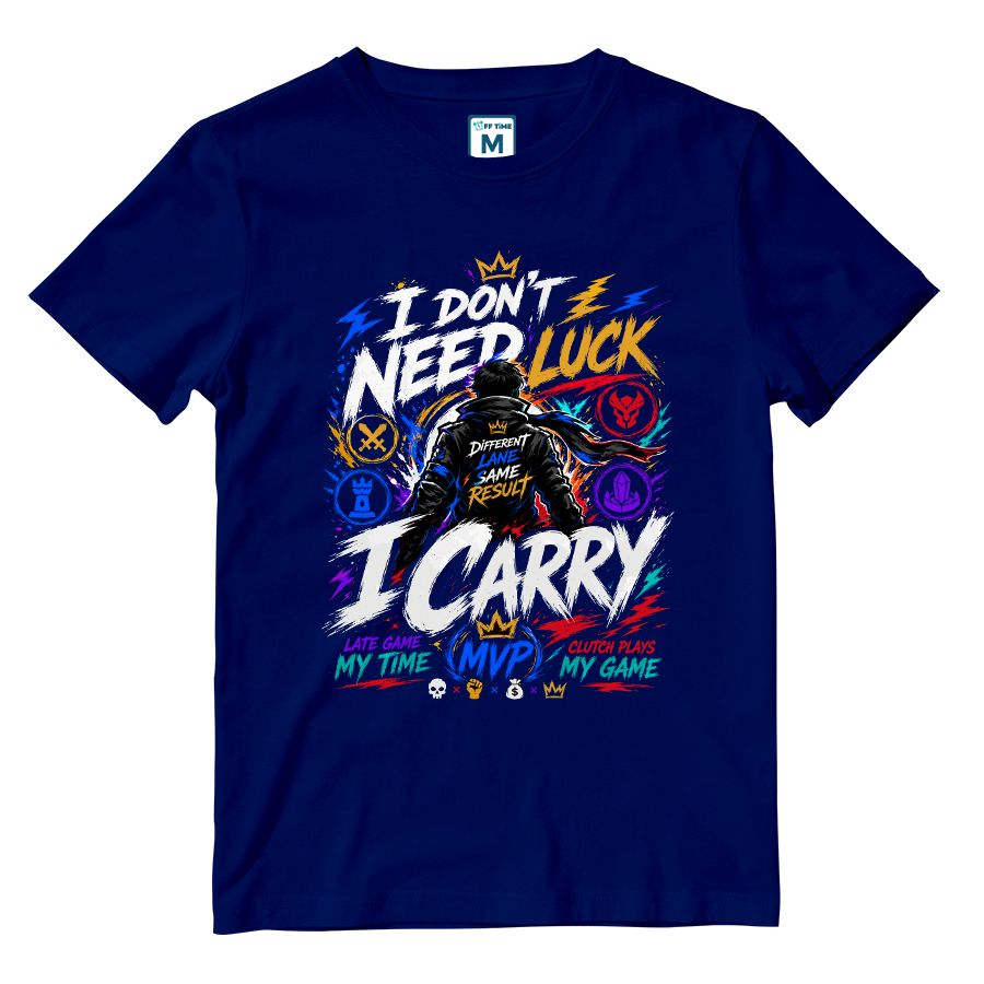 Cotton Shirt: Don't Luck