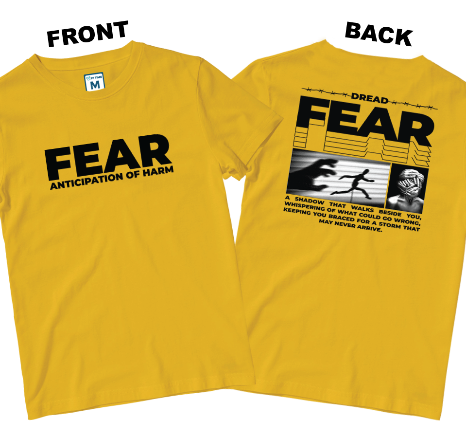 Cotton Shirt: Dread (Front and Back)