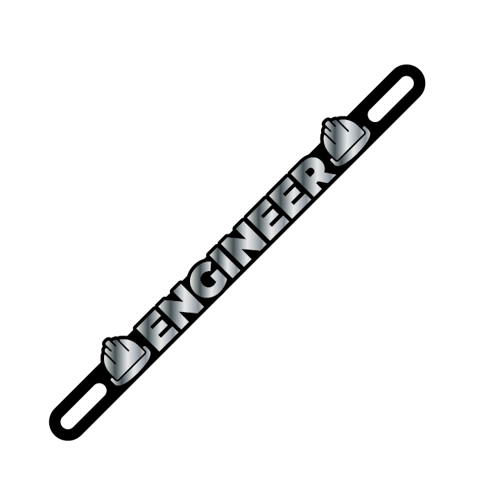 Car Plate Badge: Engineer