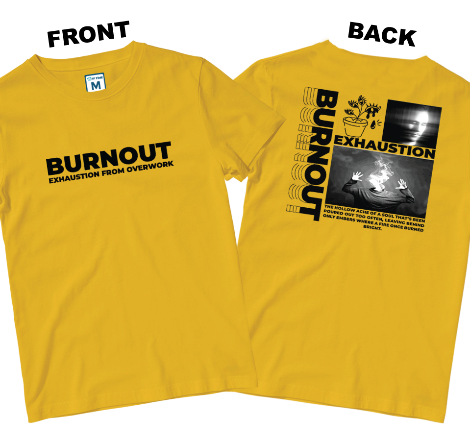 Cotton Shirt: Exhaustion (Front and Back)
