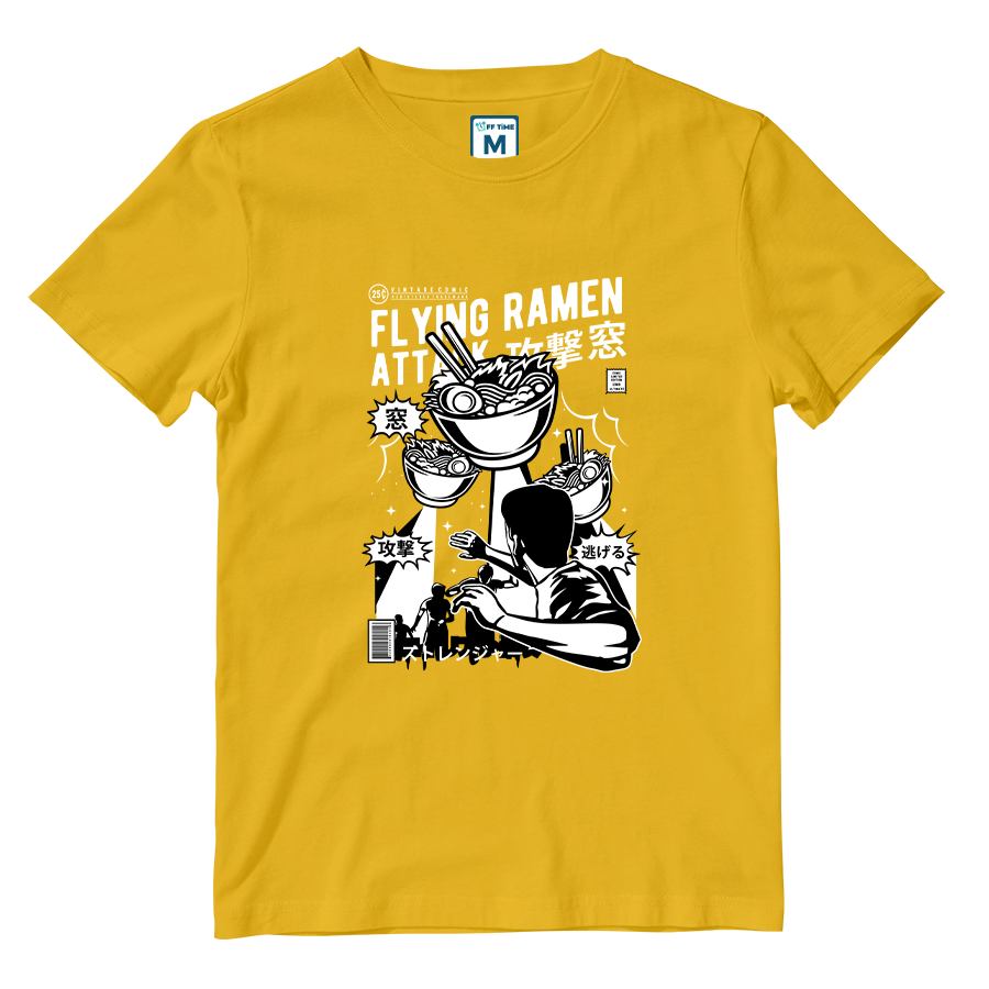Cotton Shirt: Flying Ramen Attack
