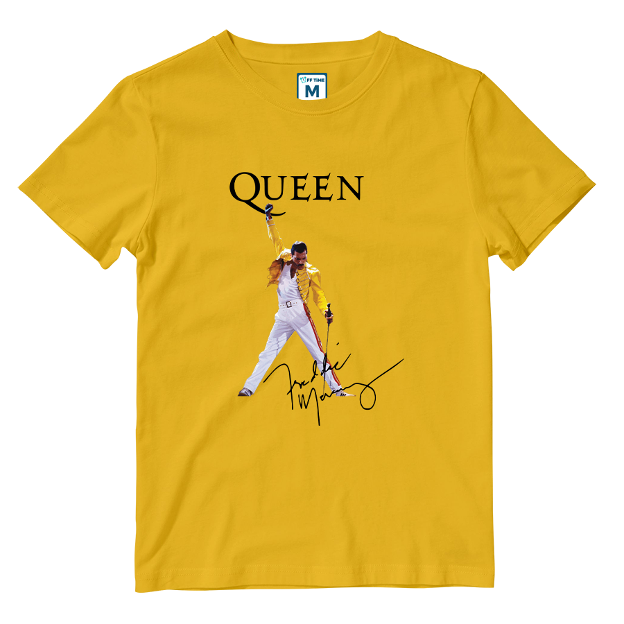 Cotton Shirt: Freddie Mercury Signature