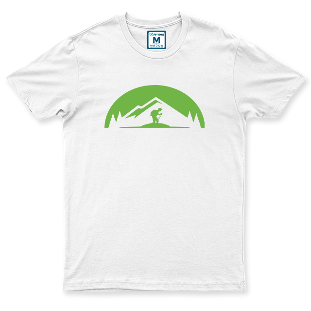 Drifit Shirt: Hiker Silhouette