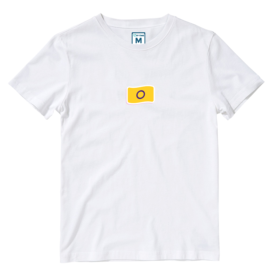 Cotton Shirt: Intersex Flag