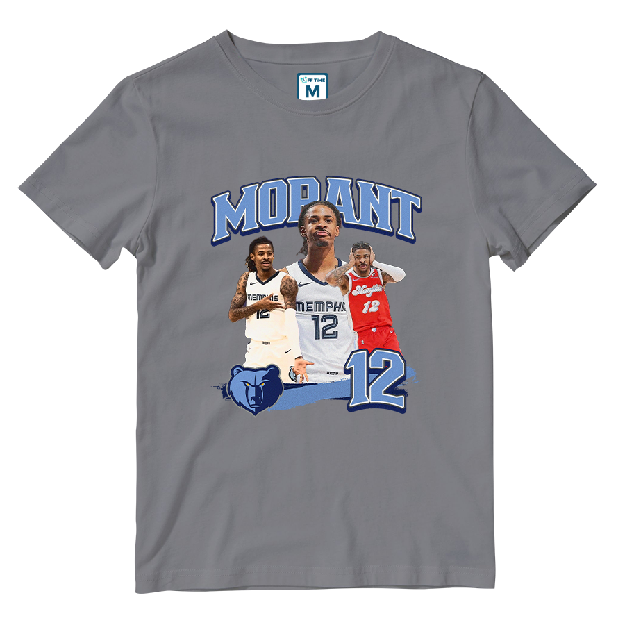 Cotton Shirt: Ja Morant