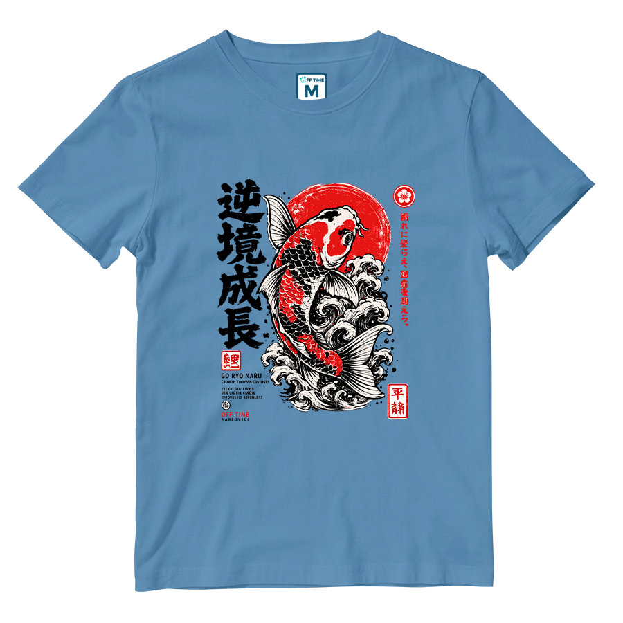 Cotton Shirt: Japanese Koi