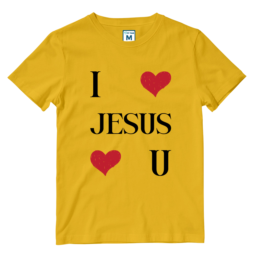 Cotton Shirt: Jesus Loves U