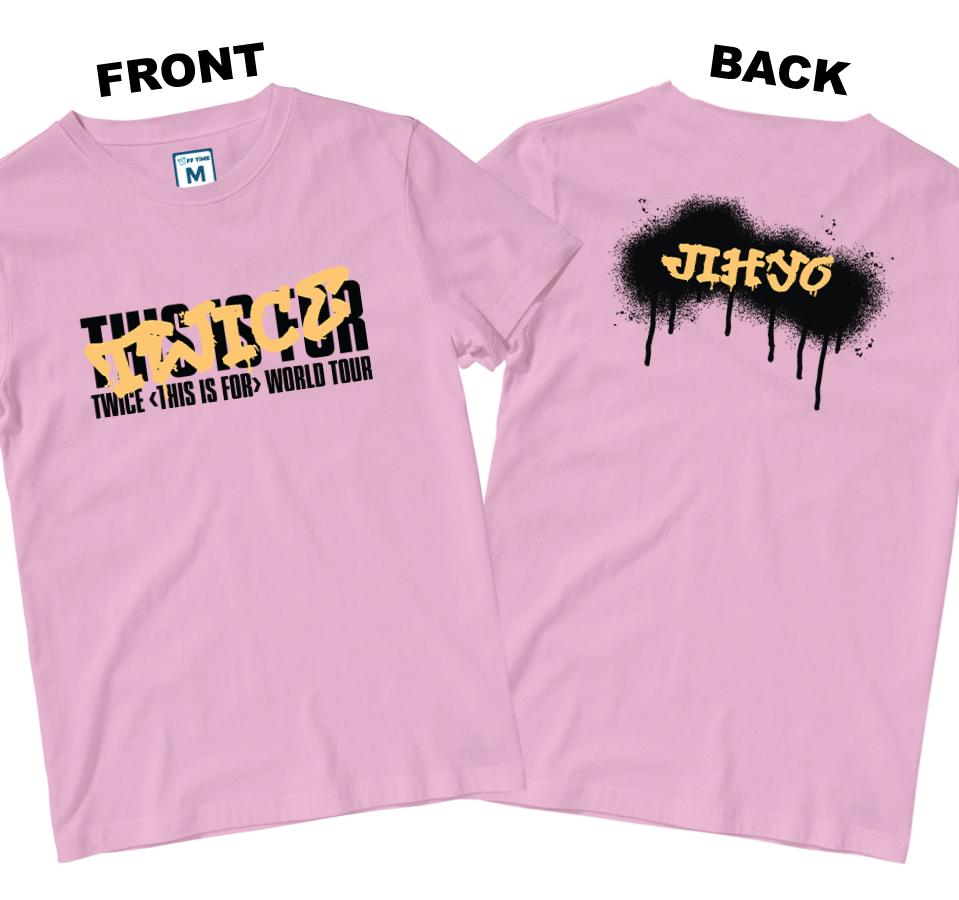 Cotton Shirt: Jihyo (Front and Back)