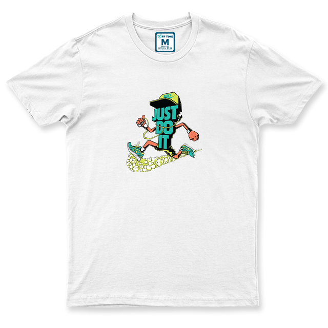 Drifit Shirt: Just Do it Run