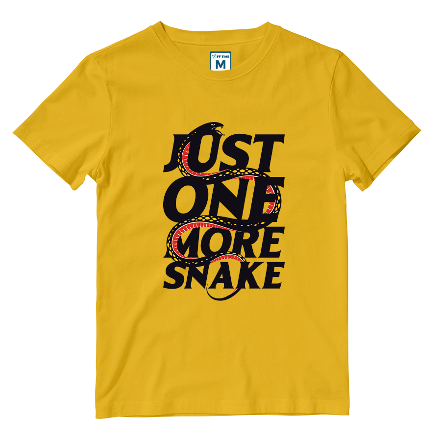 Cotton Shirt: Just One More Snake