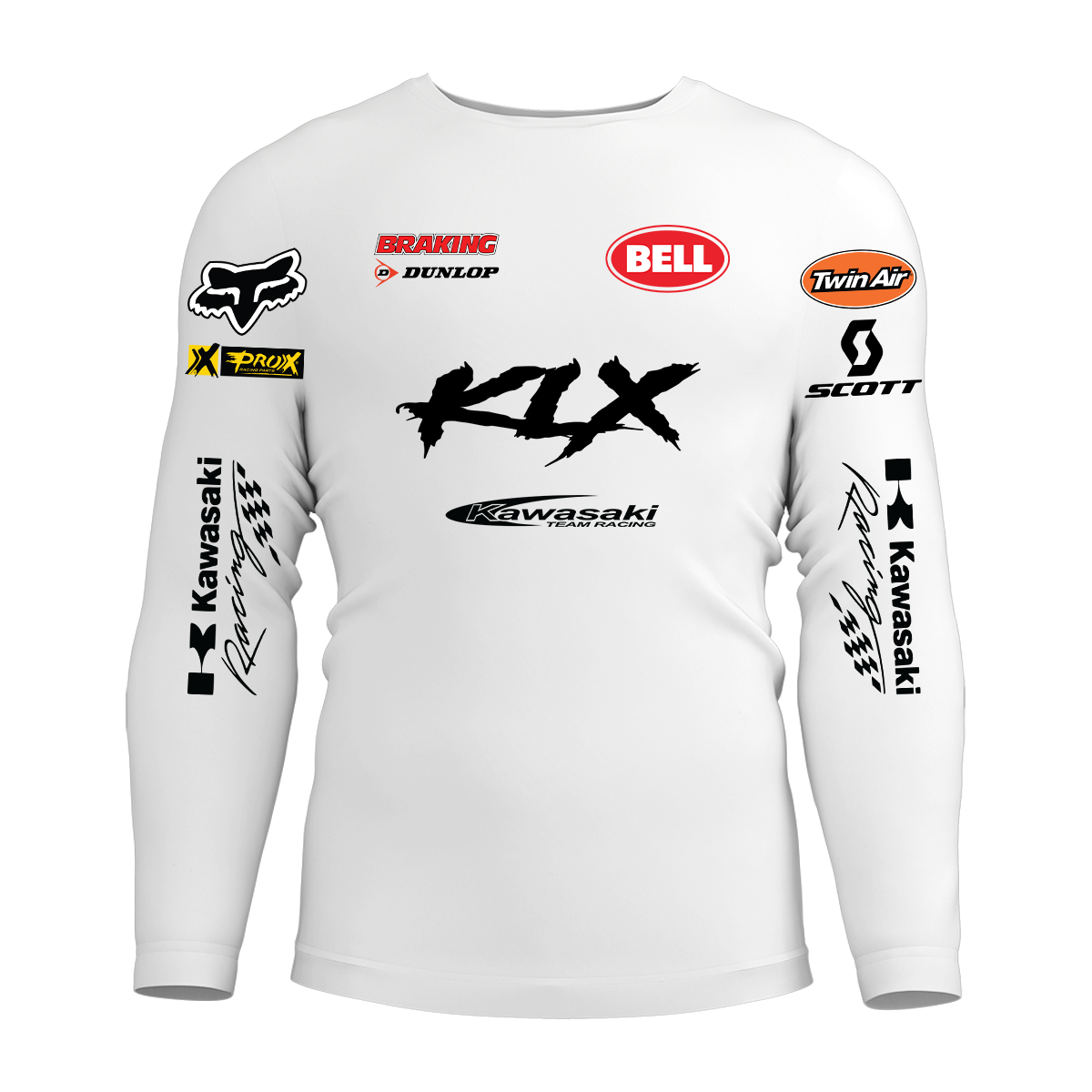 Long Sleeve Drifit Shirt: Kawasaki KLX