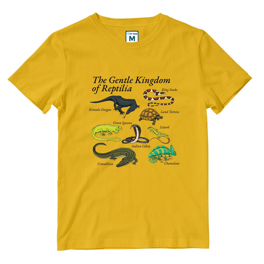 Cotton Shirt: Kingdom of Reptilia