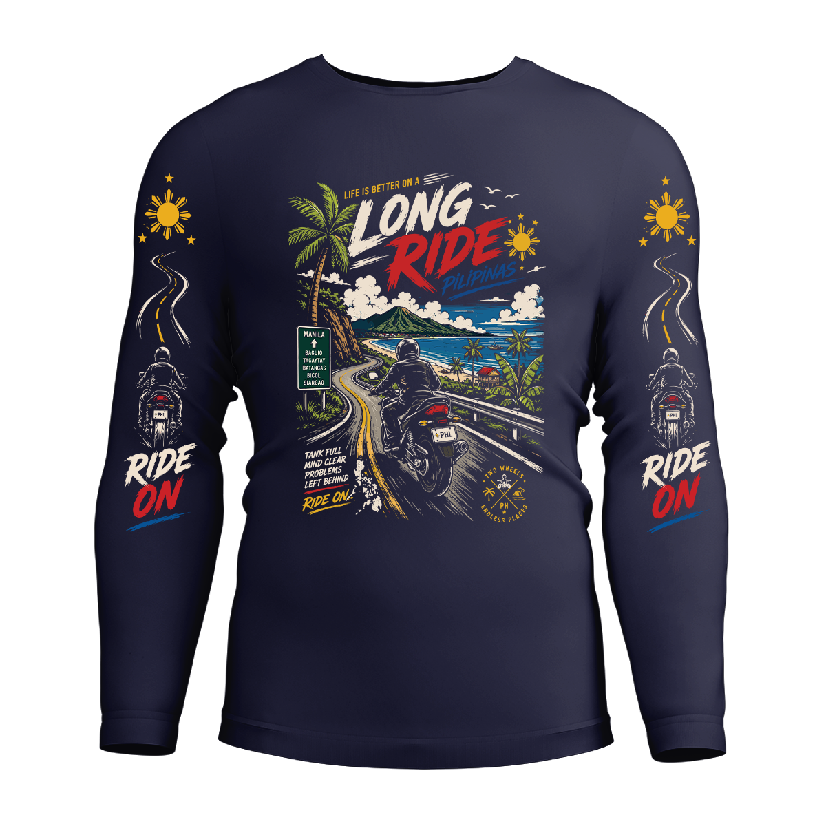 Long Sleeve Drifit Shirt: Long Ride