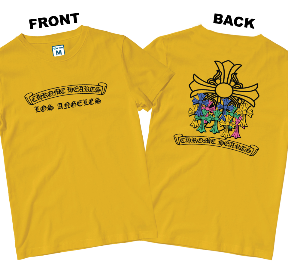 Cotton Shirt: Los Angeles Hearts (Front and Back)