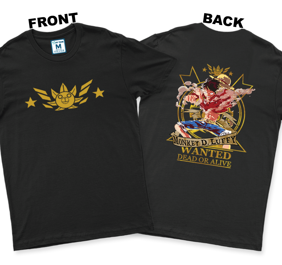 C.Spandex Shirt: Luffy Gear 2(Front and Back)