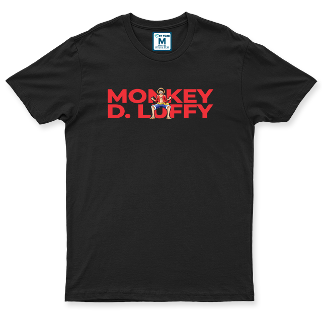 C.Spandex Shirt: Monkey D. Luffy Minimalist