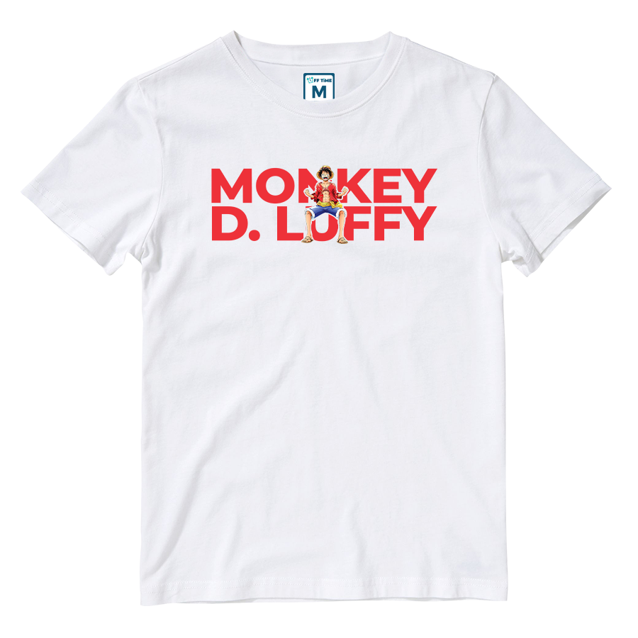 Cotton Shirt: Luffy Minimalist