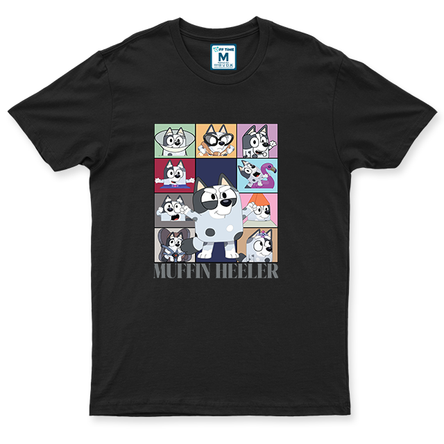 C.Spandex Shirt: Muffin Heeler Collage