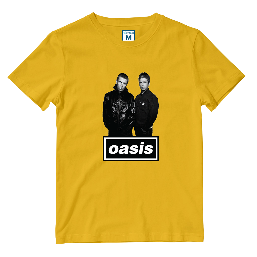 Cotton Shirt: Oasis Live 25 Band Photo