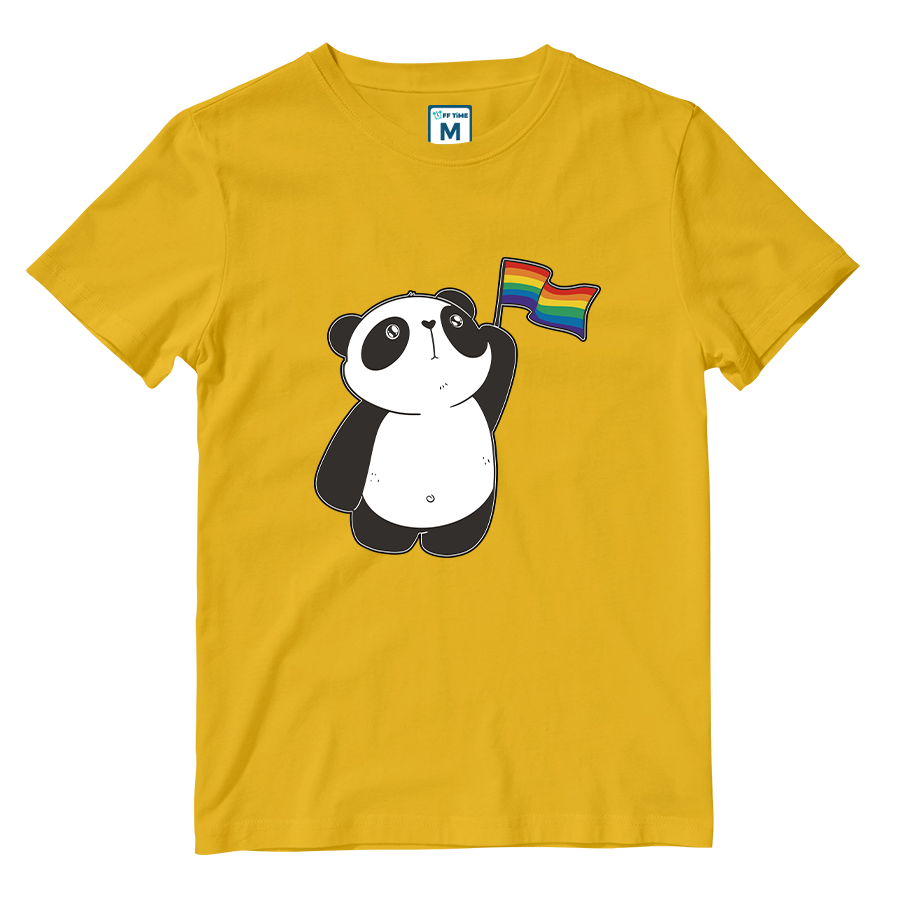 Cotton Shirt: Panda Pride