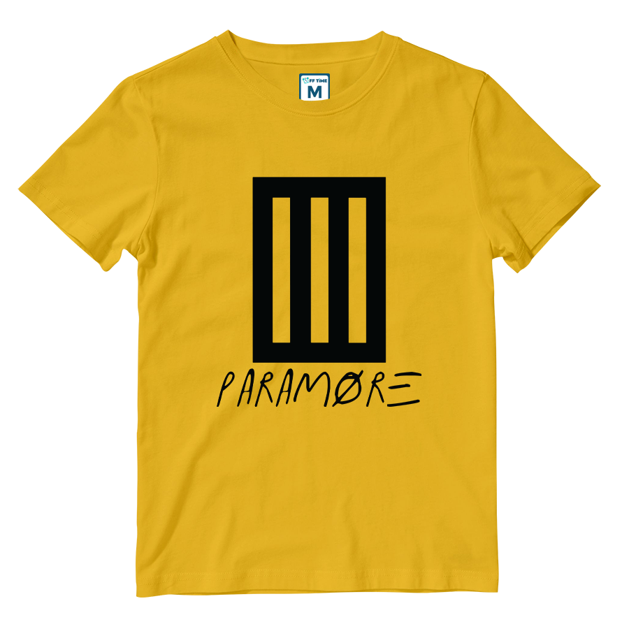 Cotton Shirt: Paramore Band Logo