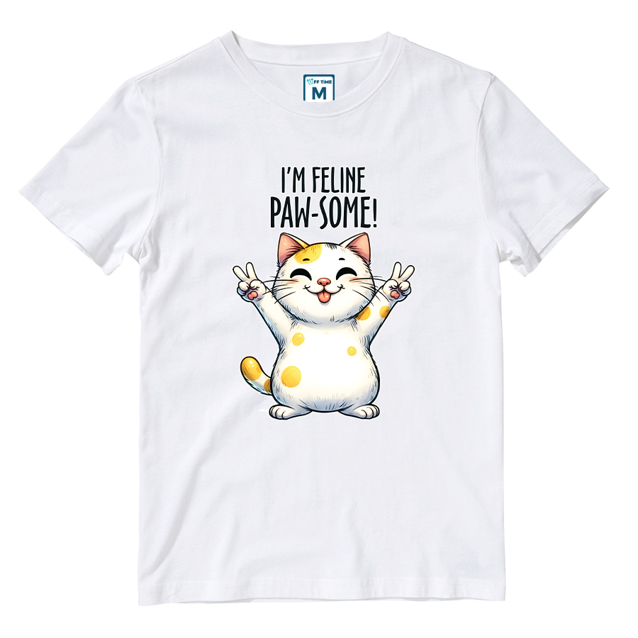 Cotton Shirt: Pawsome