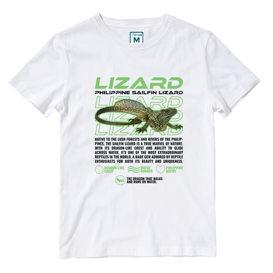 Cotton Shirt: Philippine Sailfin Lizard