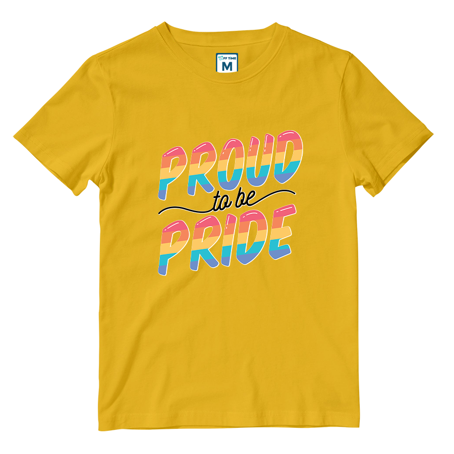Cotton Shirt: Proud Pride